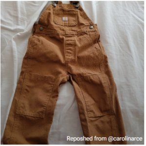 2T Carhartt Canvas Overalls